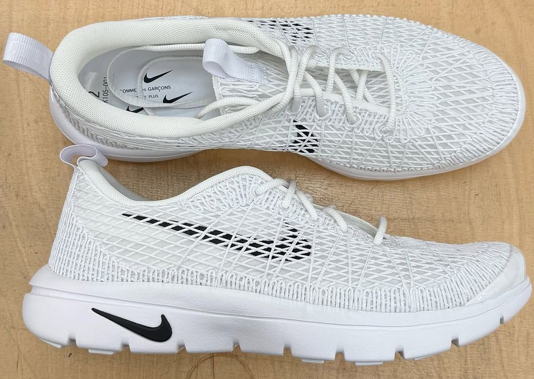 The Comme des Garçons Homme Plus x Nike Air Rejuven8 Pack Releases