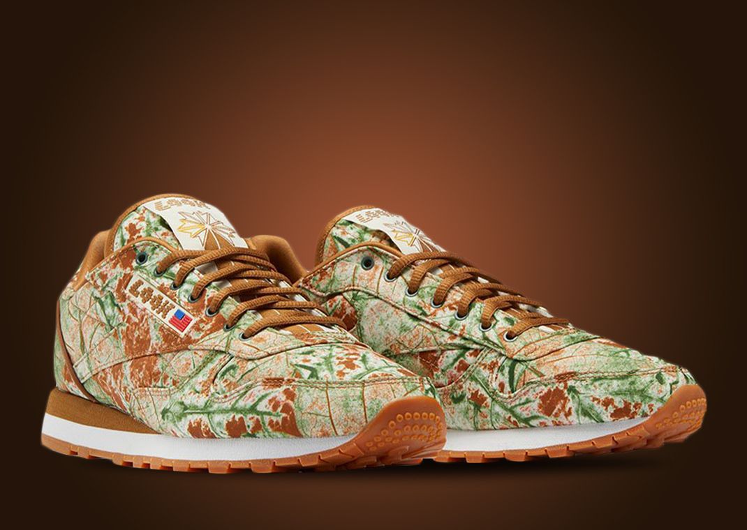 LQQK Studio Brings Leaf Camo To A Duo Of Reebok Classic Leather