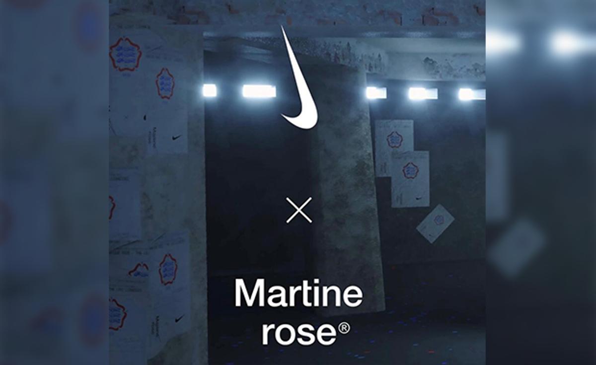 The Martine Rose x Nike Shox MR4 Gets Submerged In Scuba Blue