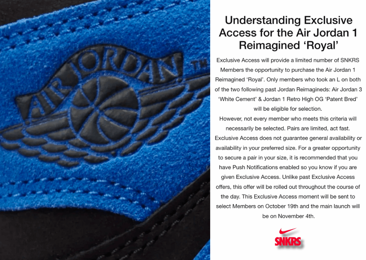 Fake jordan 1 hot sale royal