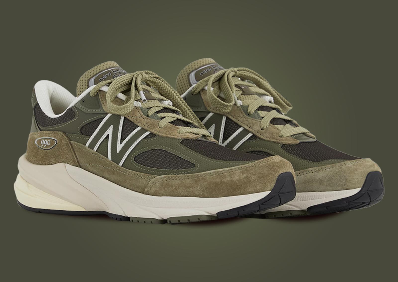 New Balance 990v6 Made in USA True Camo Angle