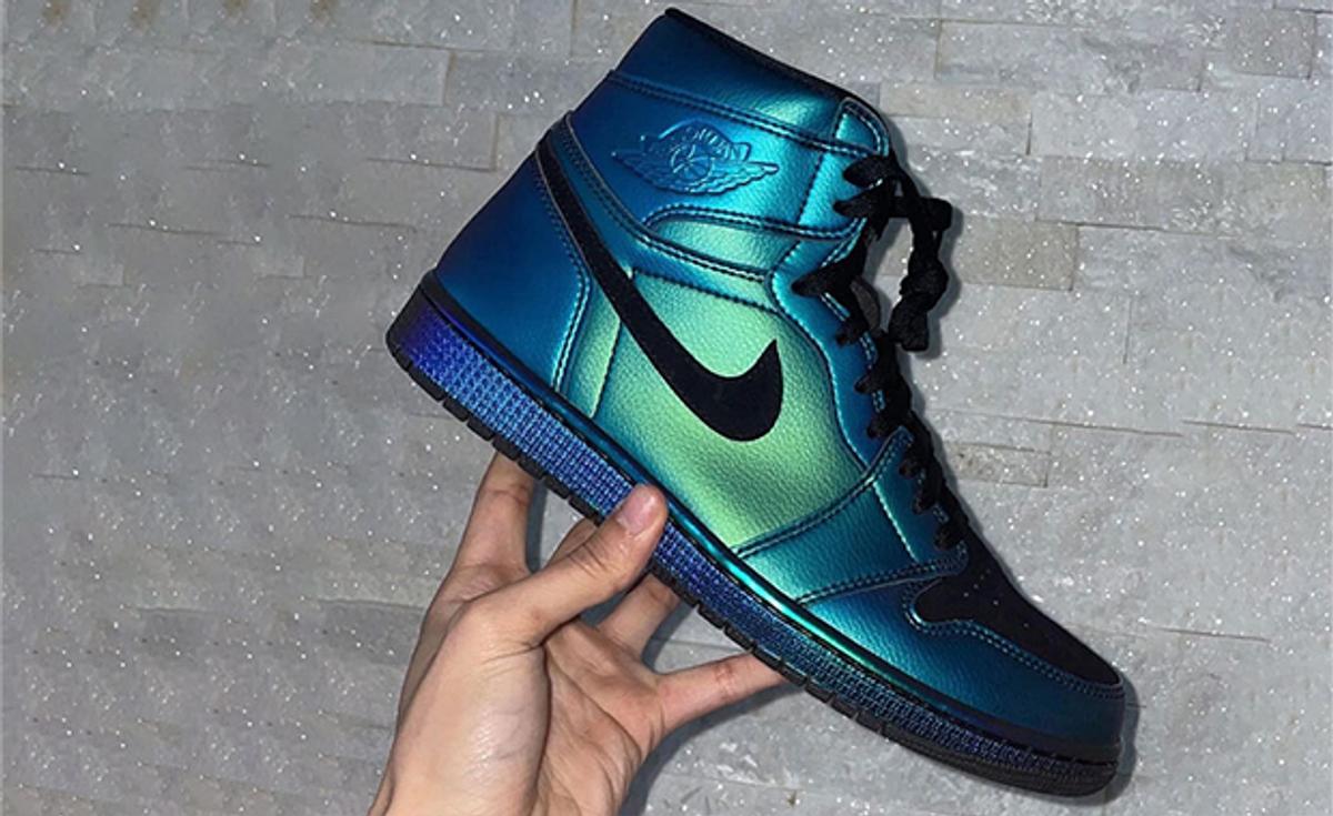 Chameleon Vibes Cover This Air Jordan 1 High Exclusive