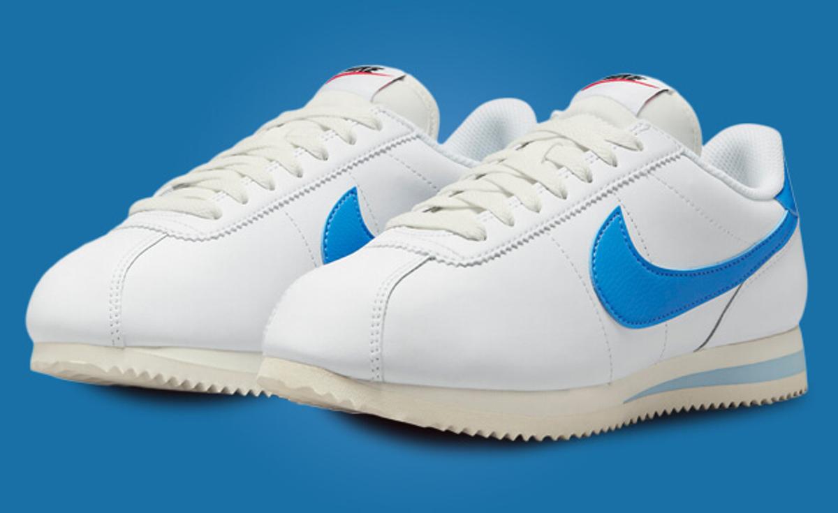 The Women’s Exclusive Nike Cortez White University Blue Releases July 14th