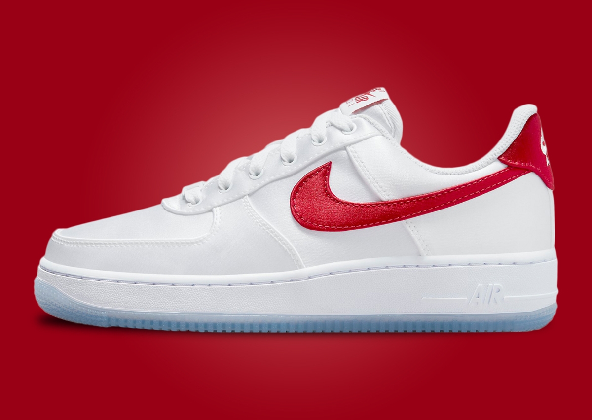 Nike Air Force 1 LV8 1 GS 'Red Satin