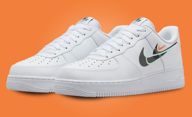 A Second Nike Air Force 1 Low Quadruple Swoosh Appears