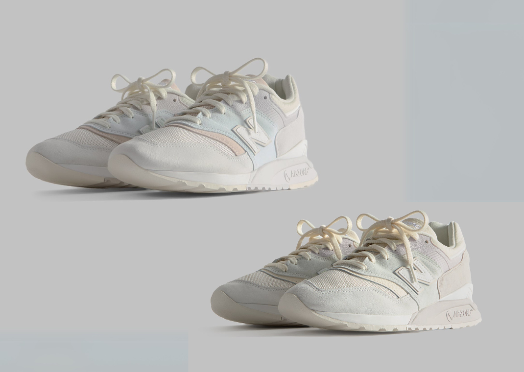 New Balance ニューバランス ×KITH Ronnie Fieg 997.5 キス ロニーファイグ ローカットスニーカー ホワイト US9/27cm U9975HK The Ronnie Fieg Kith x New Balance 997.5 Easter Pack Releases