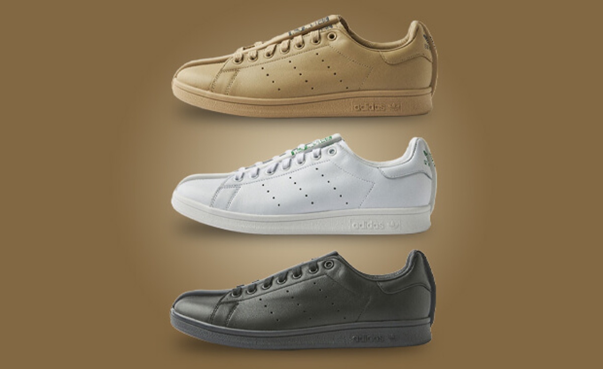 New Images Of The adidas Stan Smith Leather Sock Pack •