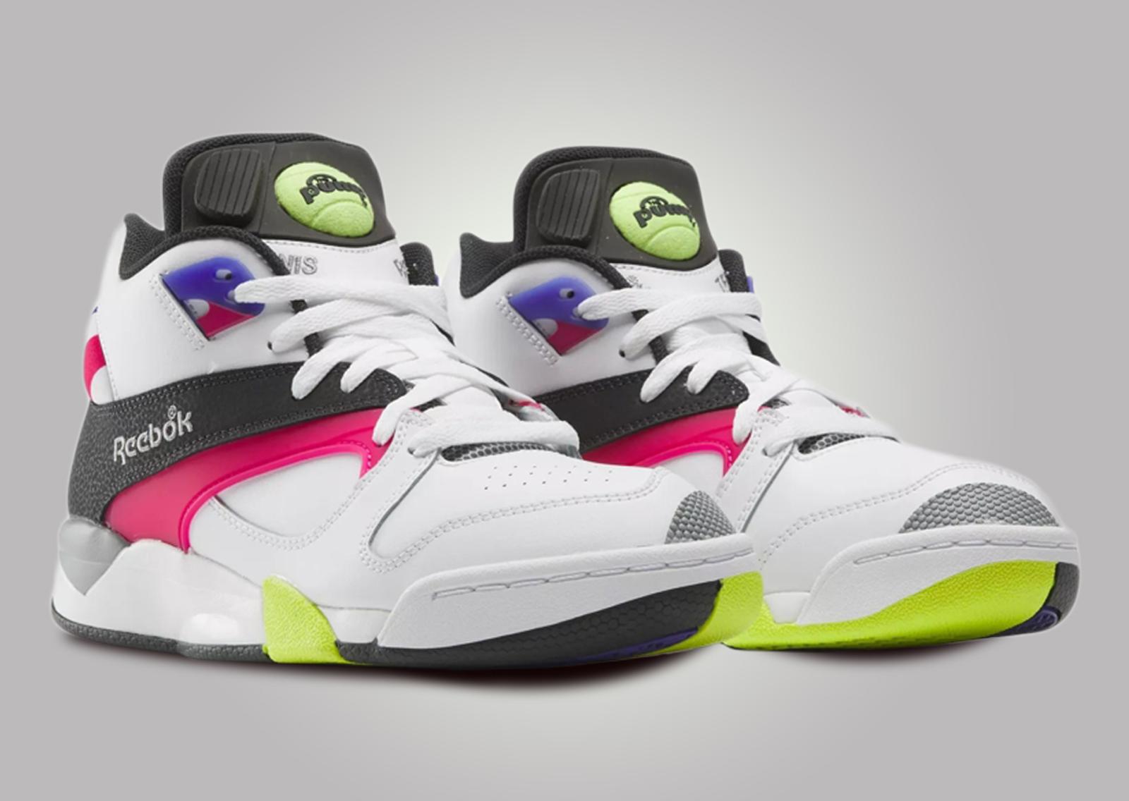 Reebok Court Victory Pump Championship Polo Angle