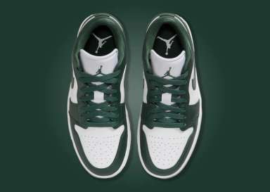 The Women’s Exclusive Air Jordan 1 Low White Galactic Jade Releases ...