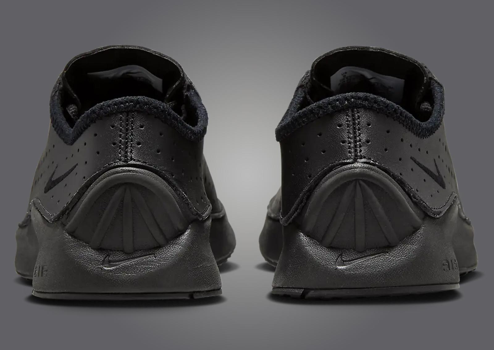 Nike Air Superfly Triple Black (W) Heel