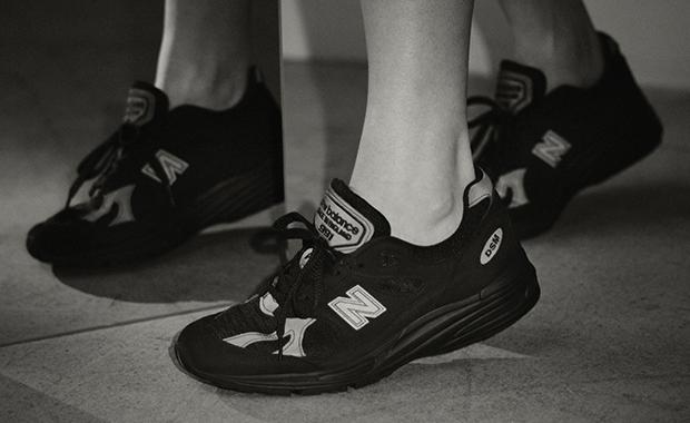 Dover Street Market x New Balance 991v2 Made in UK Triple Black