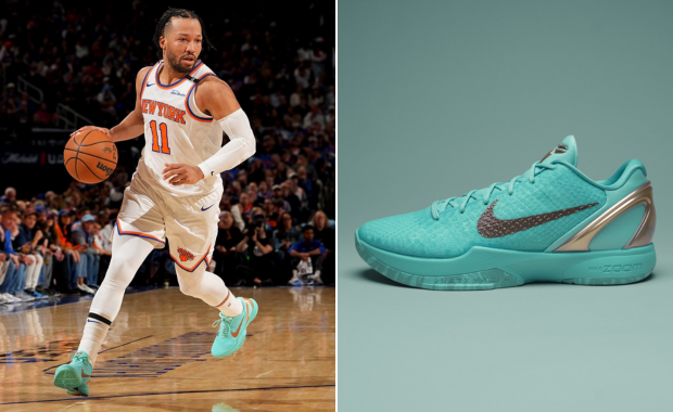 Jalen Brunson x Nike Kobe 6 Protro Statue of Liberty PE