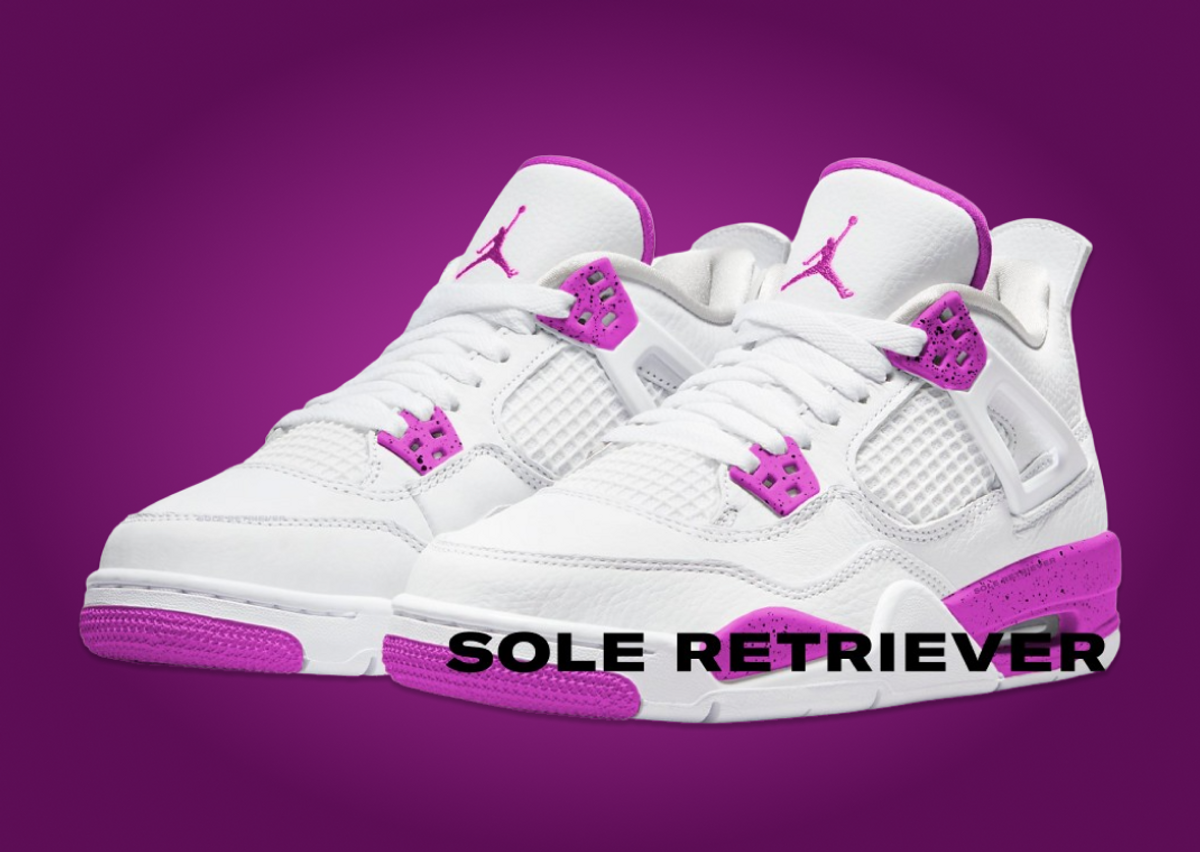 The Kids Exclusive Air Jordan 4 Hyper Violet is Releasing Summer 2024