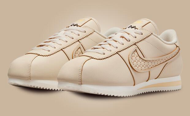 The Women’s Exclusive Nike Cortez World Make Includes Intricate Swoosh Detailing 