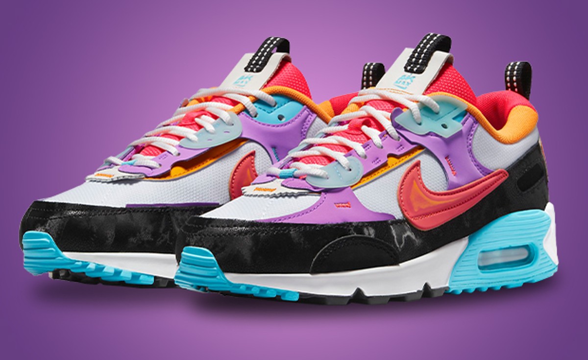 We're Feeling Trippy With The Nike Air Max 90 Futura Aura
