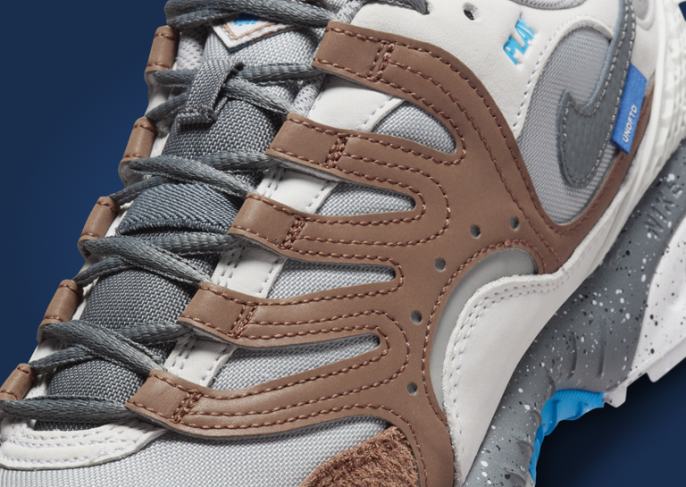 Undefeated x Nike Air Terra Humara Archaeo Brown Midfoot Detail
