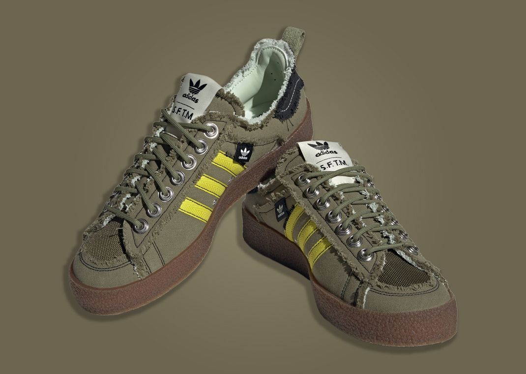 The SFTM x adidas Campus 80s Focus Olive Releases December 2023