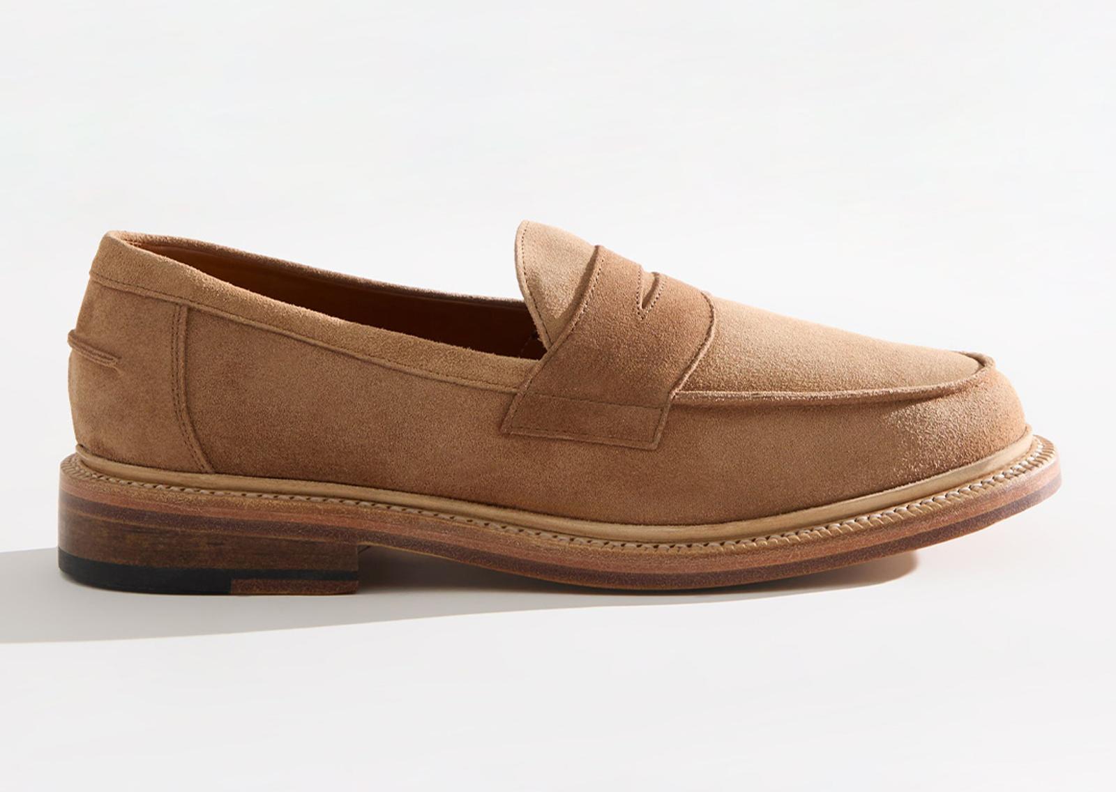 Kith x Blackstock & Weber Ellis Penny Loafer Tan Lateral