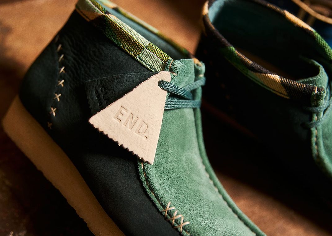 END. And Clarks Originals Get Together For A Second Wallabee