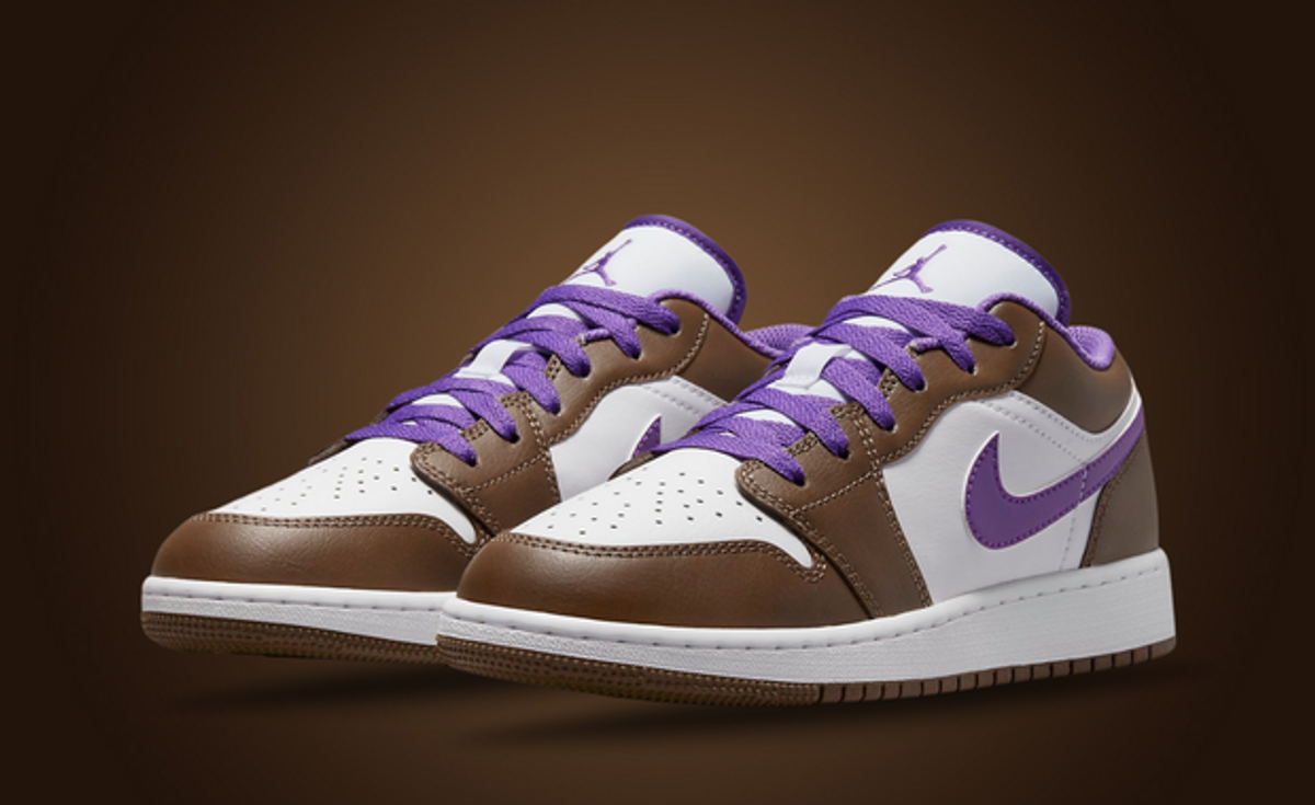 We're Getting Mocha Vibes From The Air Jordan 1 Low Palomino Wild Berry