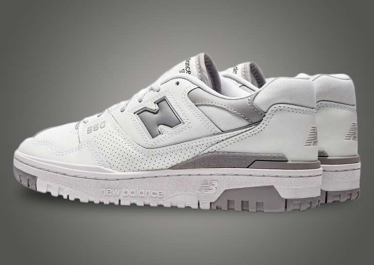 New Balance's 550 White Raincloud Is As Clean As It Gets