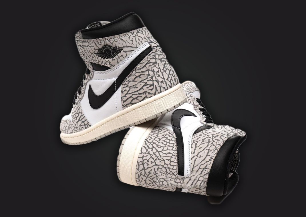 Official Look At The Air Jordan 1 High Elephant Print