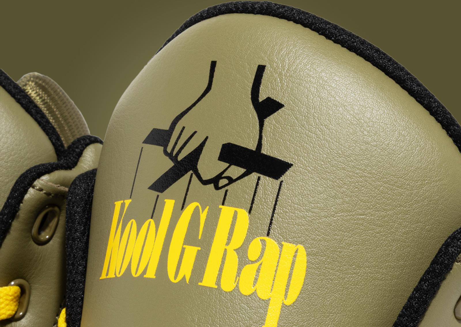 Kool G Rap x Ewing Athletics Ewing 33 Hi Road to the Riches Tongue