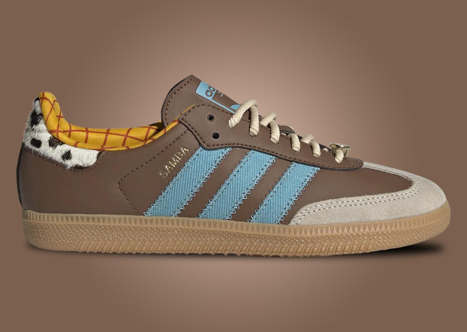 Toy Story x adidas Samba OG Woody (GS) Lateral