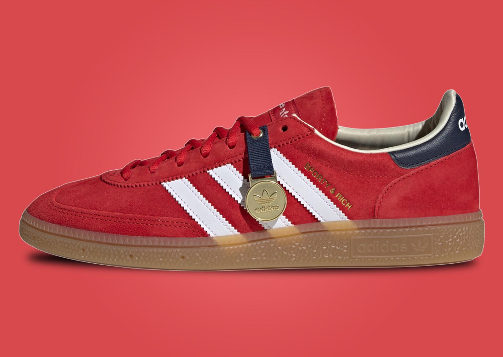 Sporty & Rich x adidas Handball Spezial USA Lateral