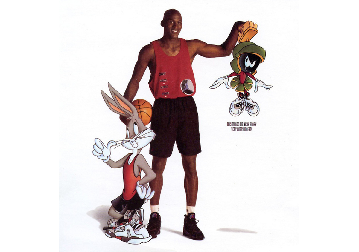 Original Air Jordan 8 Ad (Bugs Bunny, Michael Jordan & Marvin The Martian)