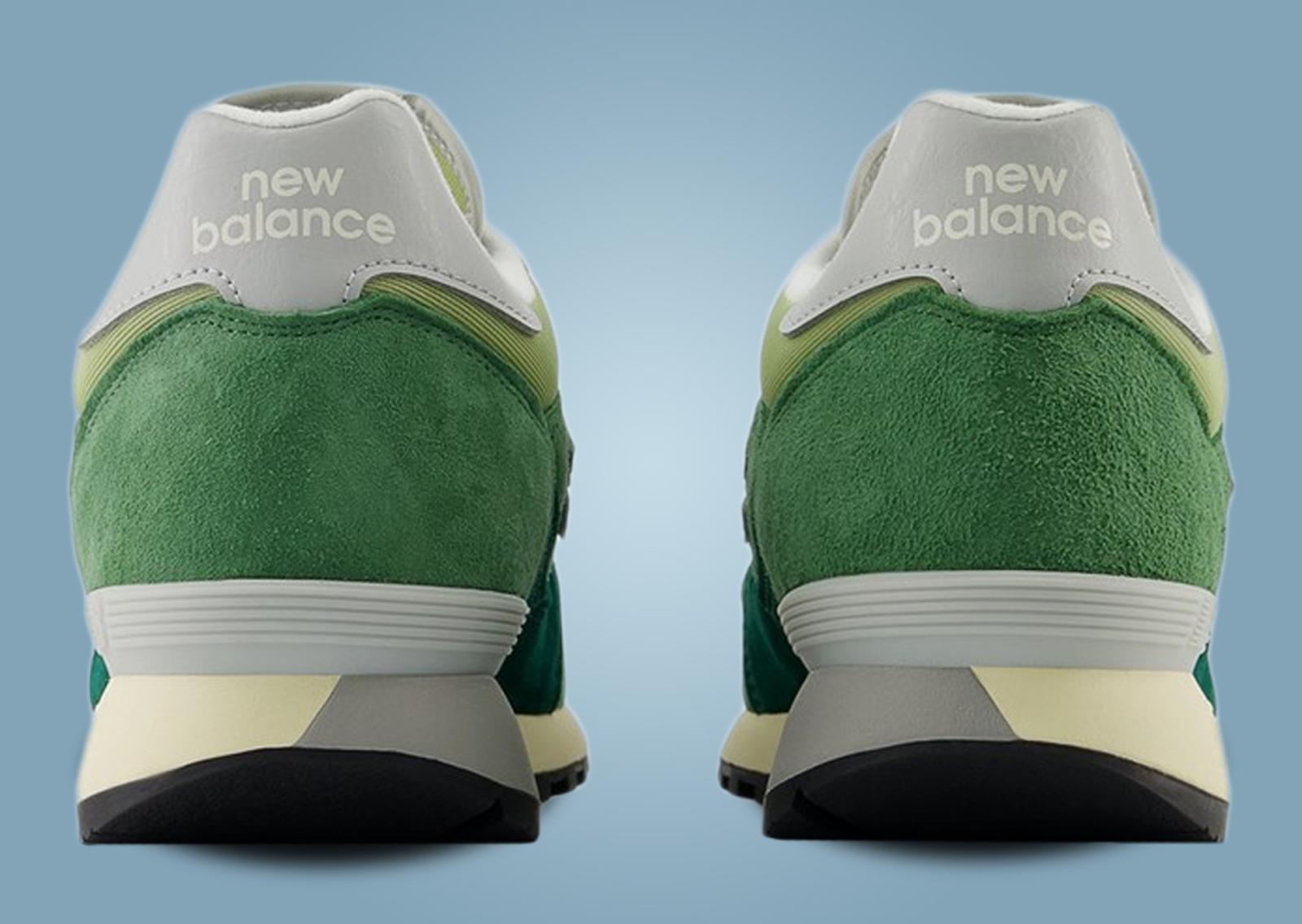 New Balance 475 Green Heel