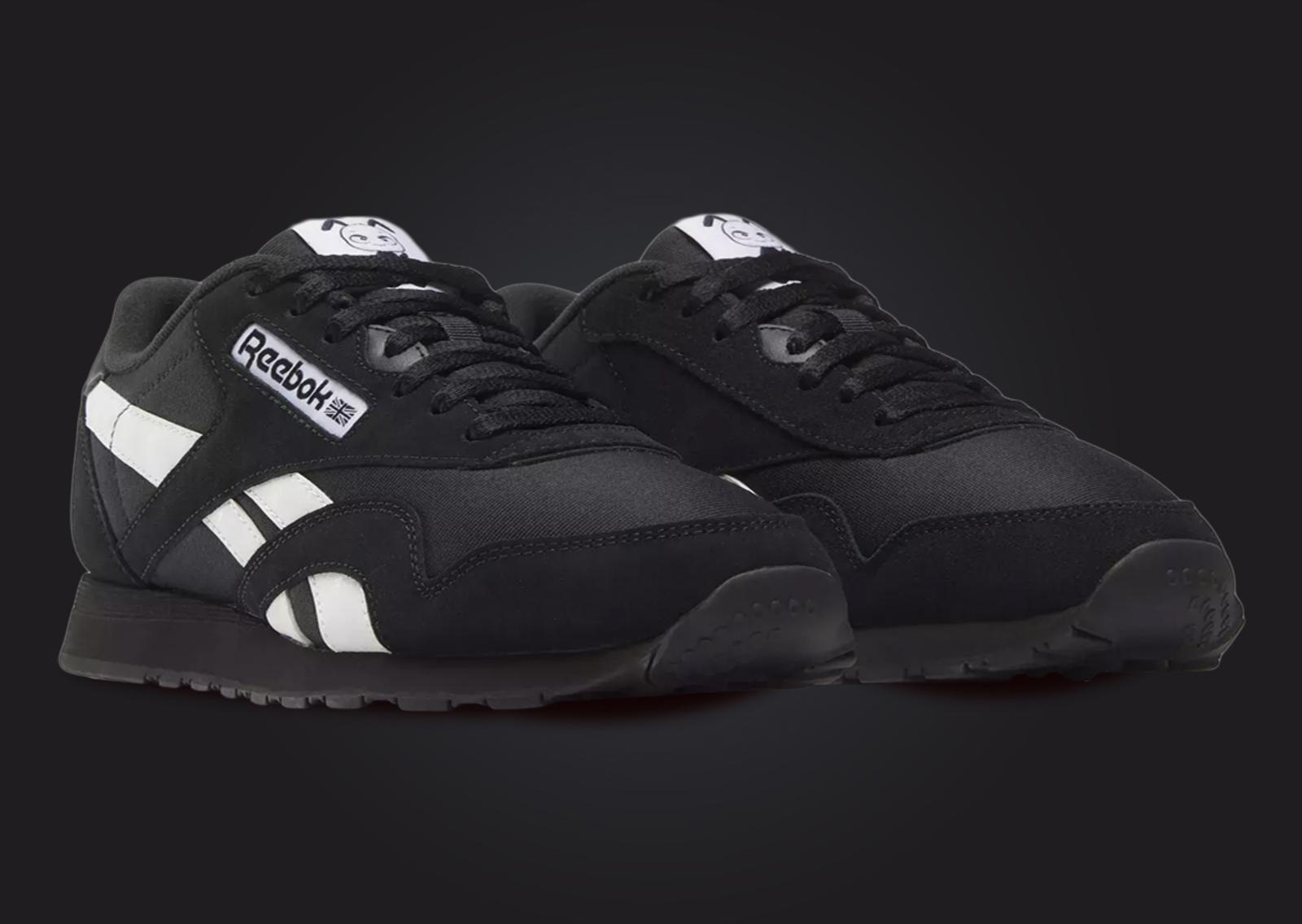 VeeFriends x Reebok Classic Nylon Accountable Ant Black Angle