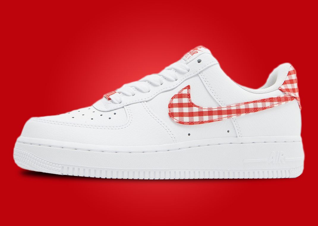 nike gingham air force