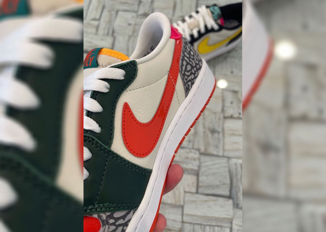 SoleFly x Air Jordan 1 Low What The SoleFly Sample