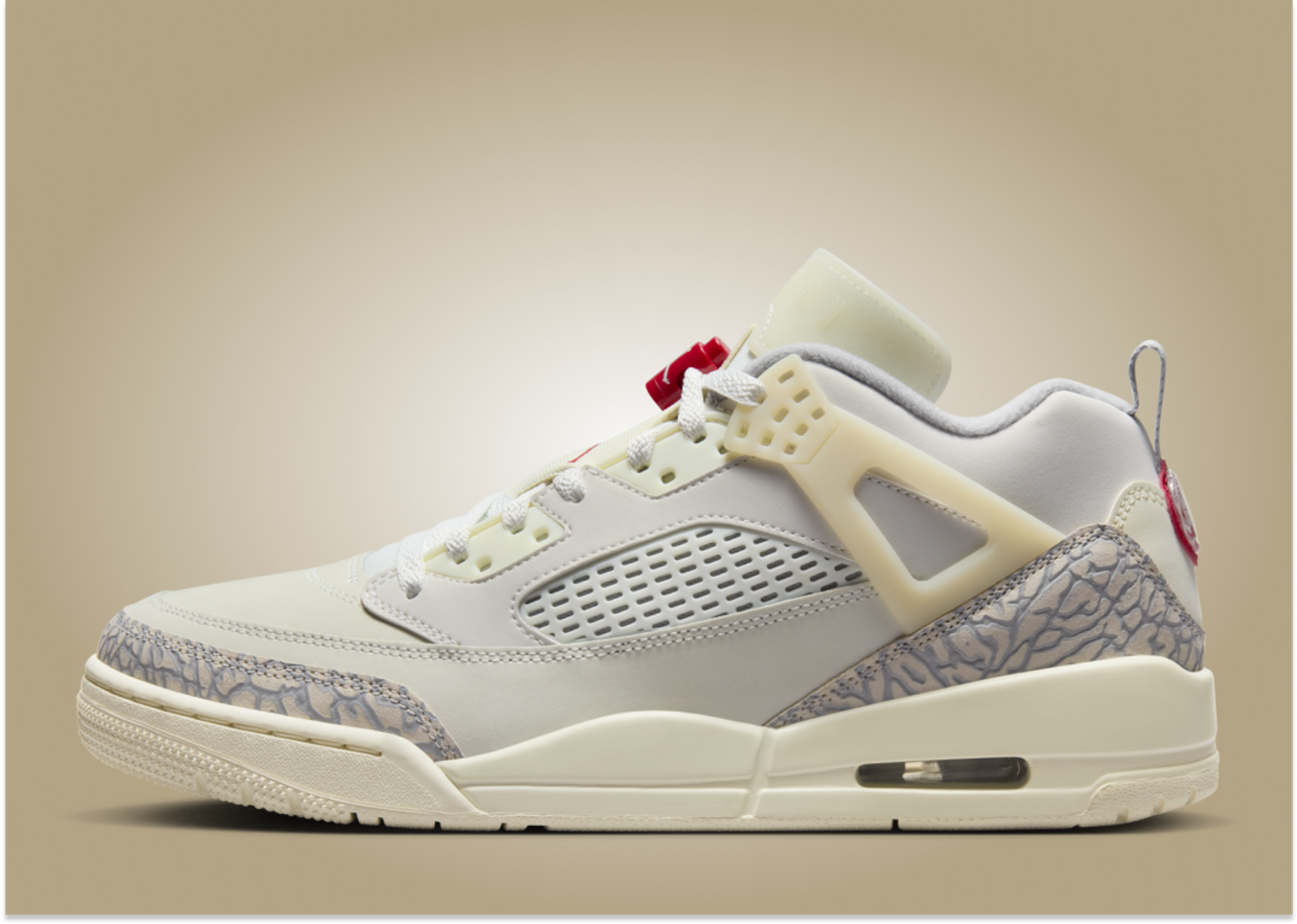 Jordan Spizike Low Sail Coconut Milk Lateral