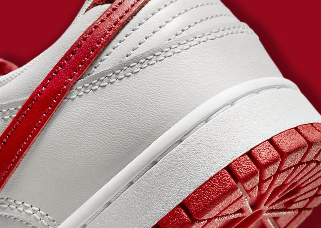 Bone Red Takes Over This Nike Dunk Low