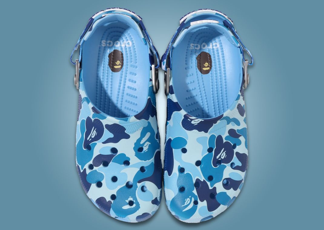 即完 BAPE CROCS CLOG ABC CAMO BLUE 20㎝ A BATHING APE BAPE CROCS CLOG ABC CAMO BLUE – BAPECLUB