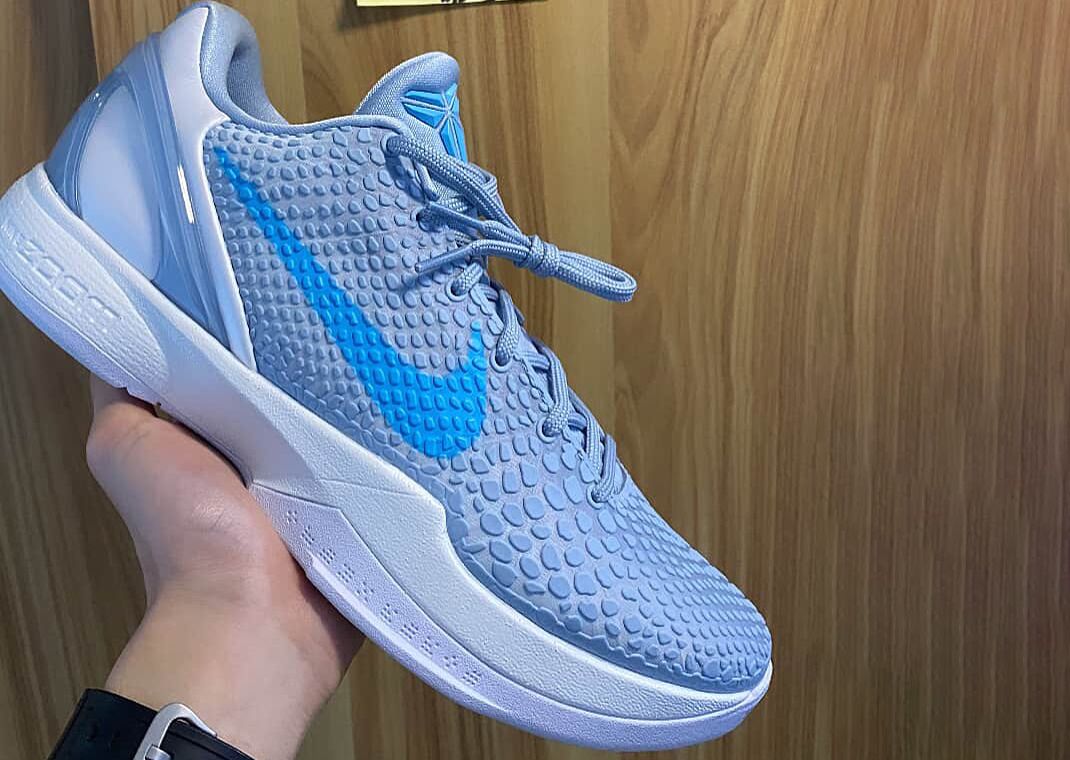 コービー6 Caitlin Clark's Nike Kobe 6 Protro Light Armory Blue