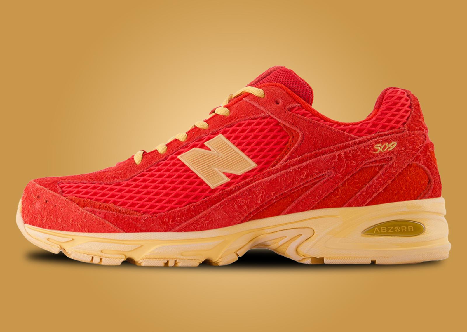 XLIM x New Balance 509 Red Lateral