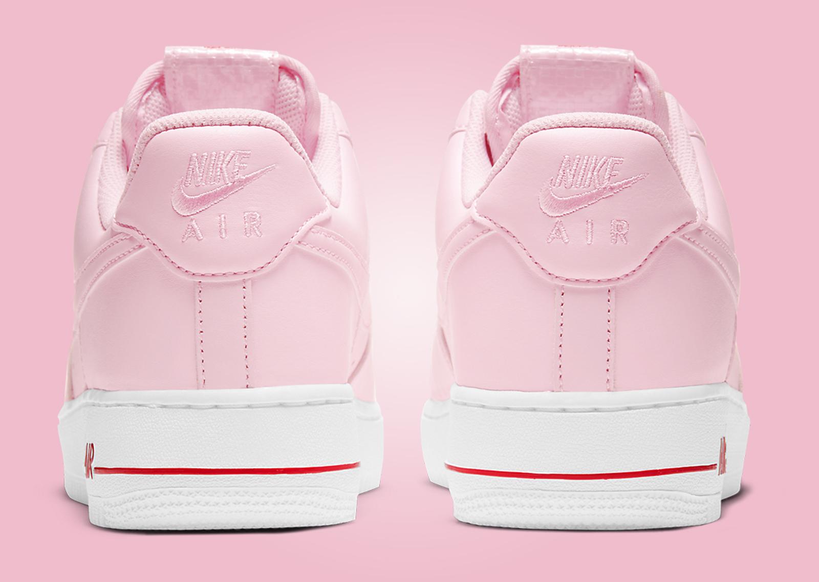 Nike Air Force 1 Low Rose Pink Heel