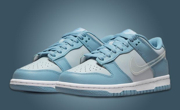 Check Out The Nike Dunk Low Clear Swoosh GS