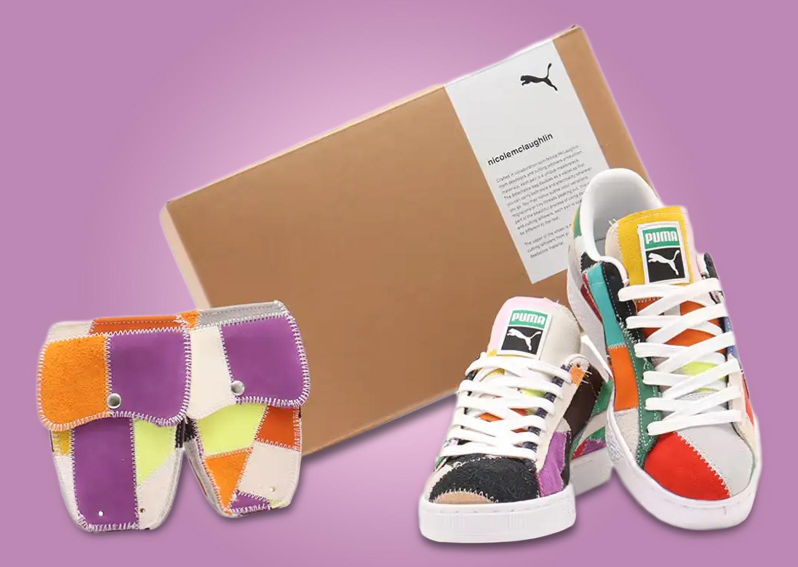 Nicole McLaughlin x Puma Suede Packaging