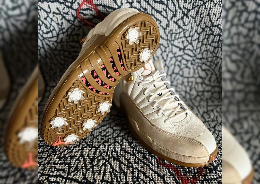 The Air Jordan 12 Low Golf Appears In Sail