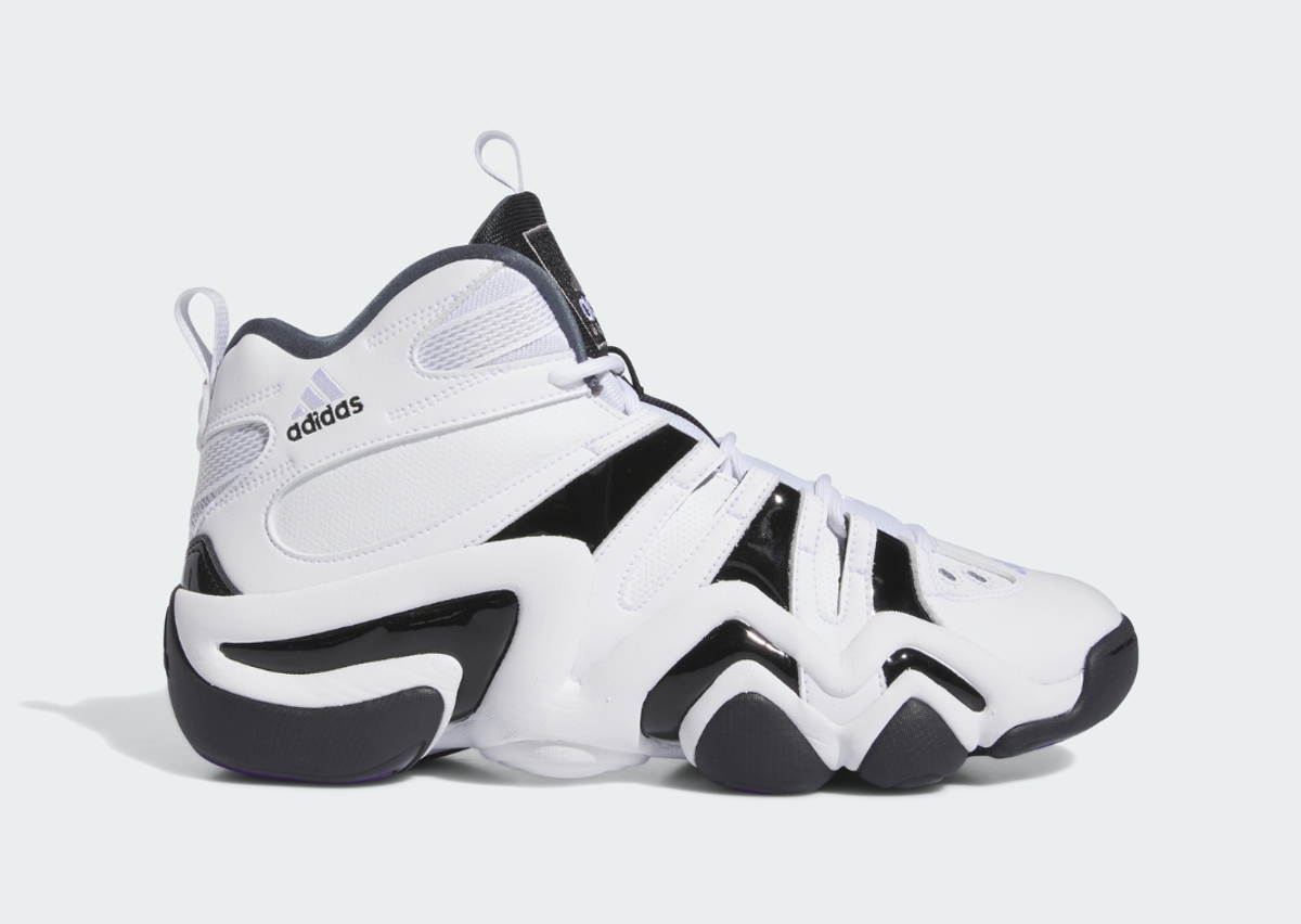 adidas Crazy 8 Cloud White Core Black Lateral