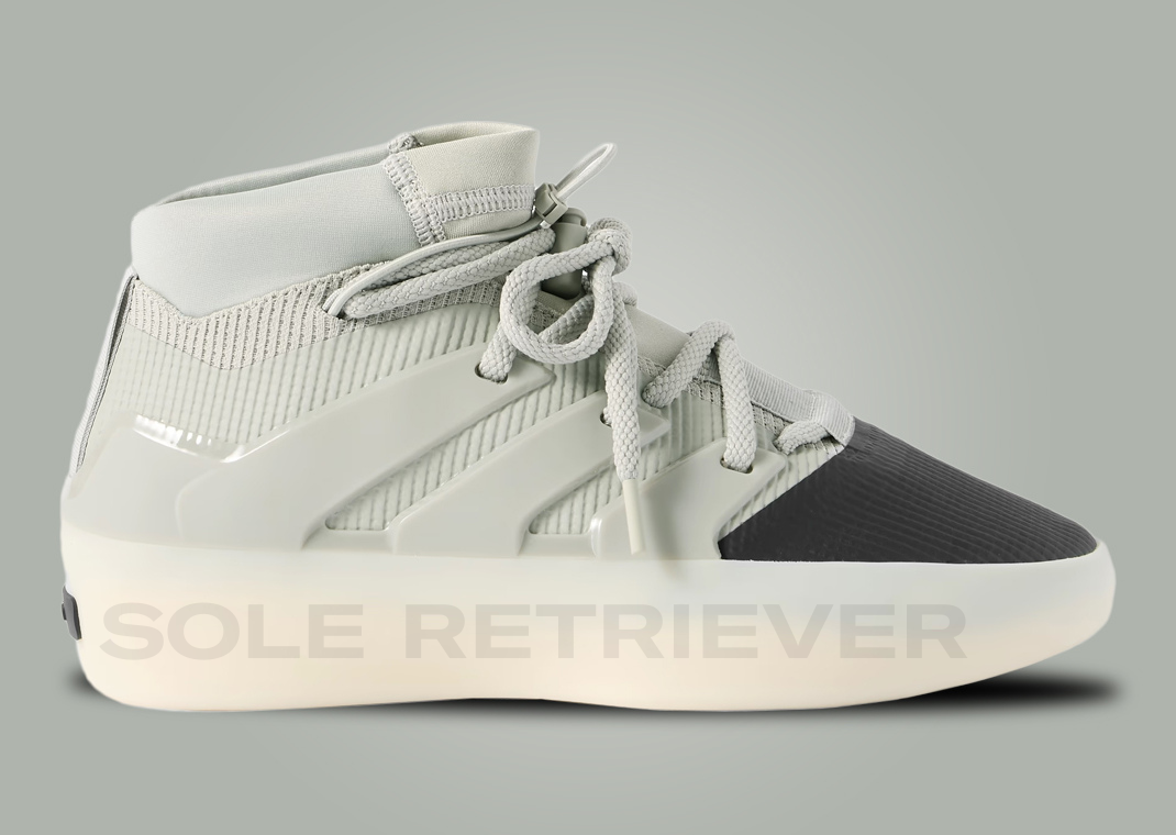 The adidas Fear of God Athletics 1 Grey Black Releases August 2024
