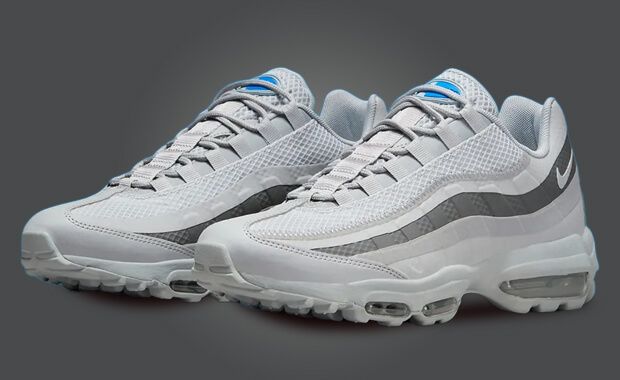 nike blue and grey ombre air max 95 trainers