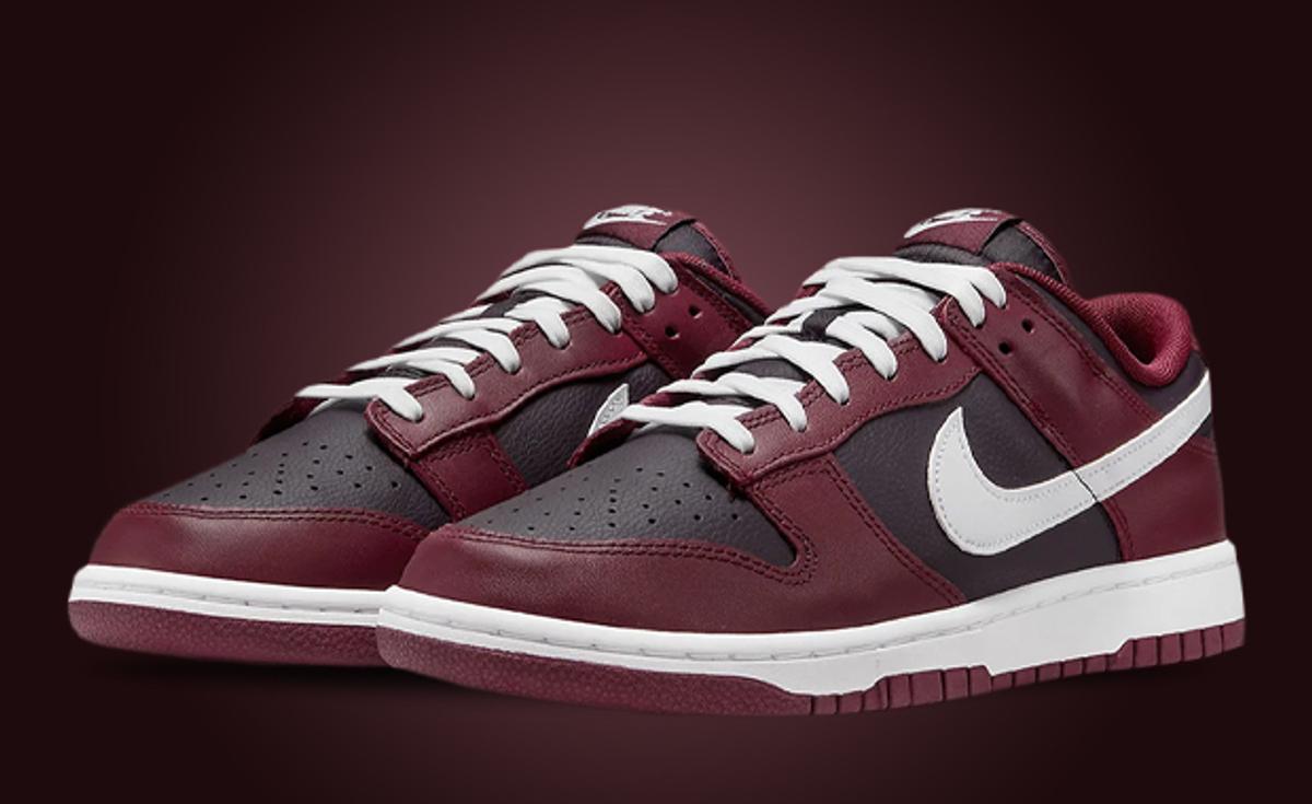 Tonal Beetroot Red Dresses This Nike Dunk Low