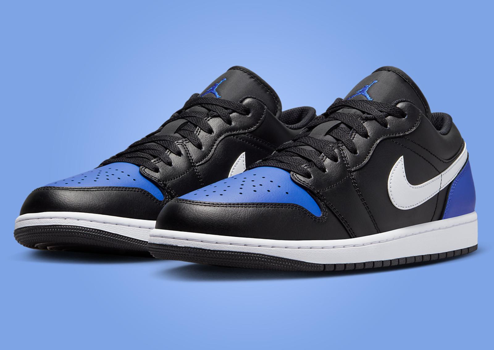 Air Jordan 1 Low Royal Toe Angle