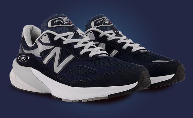 Navy Shades Take Over This New Balance 990v6