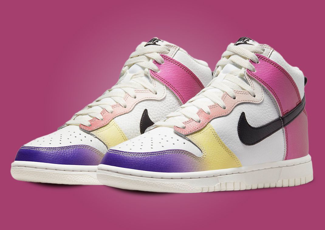 A Collage Of Colors Takes Over This Women's Exclusive Nike Dunk High
